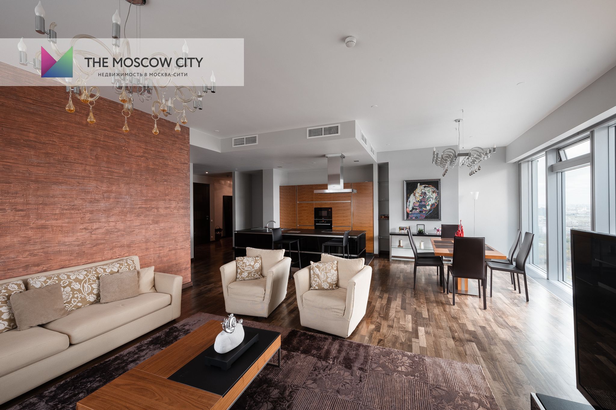 Аренда апартаментов в Город Столиц - Башня Москва 187,6 кв.м. м² - фото 22