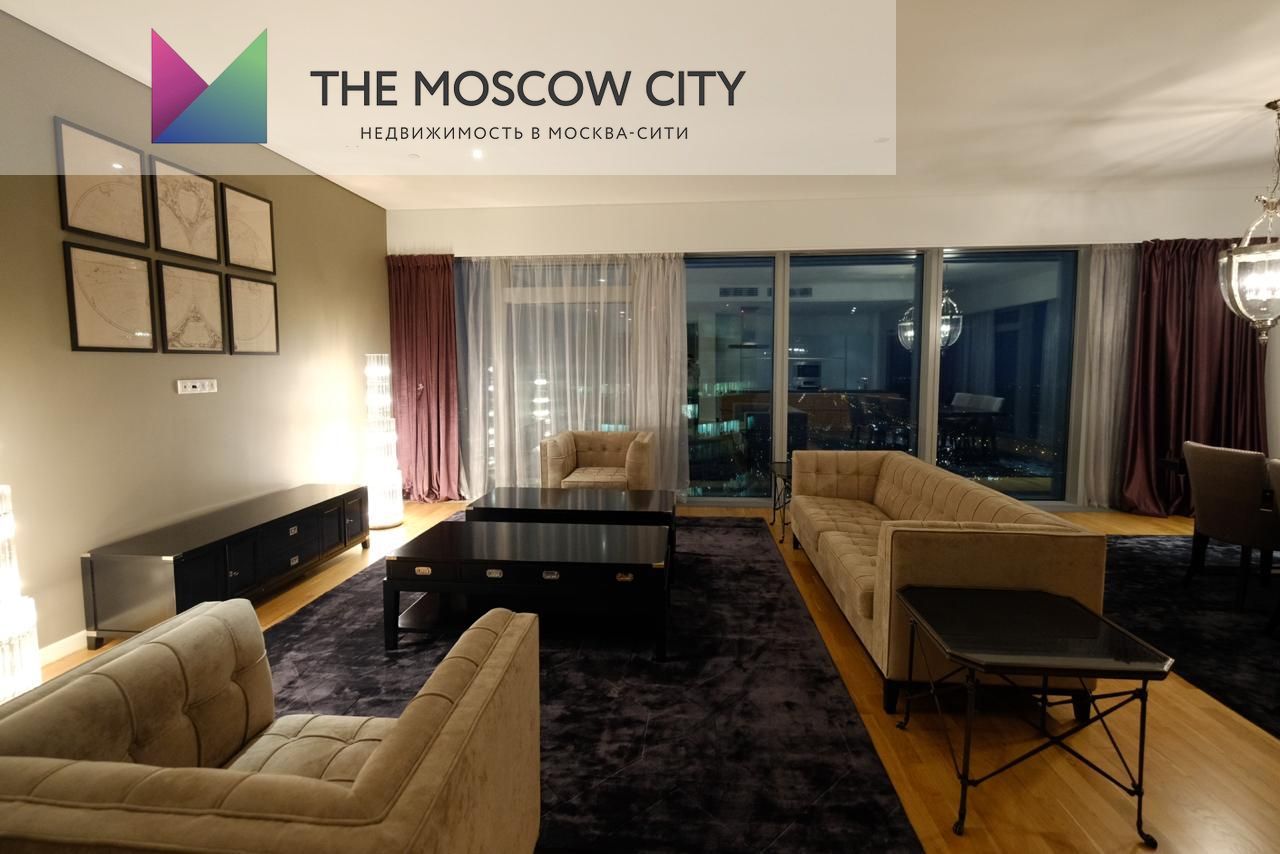 Аренда апартаментов в Город Столиц - Башня Москва 190 м² - фото 5