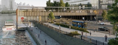В «Москва-Сити» построят пешеходный переход с причалом