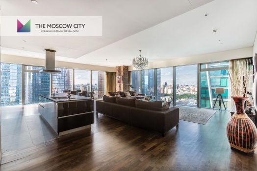 Аренда апартаментов в Город Столиц - Башня Москва 184.8 м²