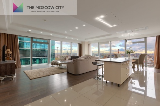 Аренда апартаментов в Город Столиц - Башня Москва 190 м²