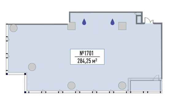 Продажа офиса в МФК iCITY 284.25 м²