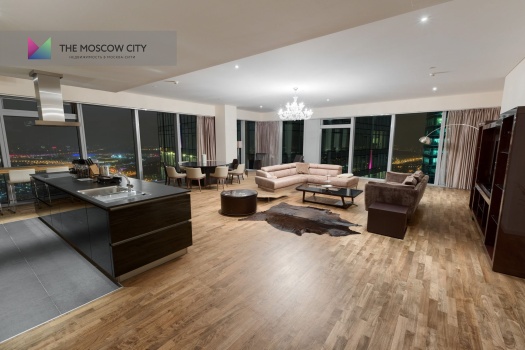 Аренда апартаментов в Город Столиц - Башня Москва 238.8 м²
